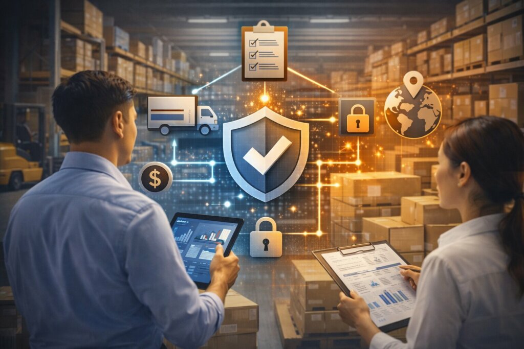 Pilotage des approvisionnements et sécurisation des flux logistiques en environnement supply chain